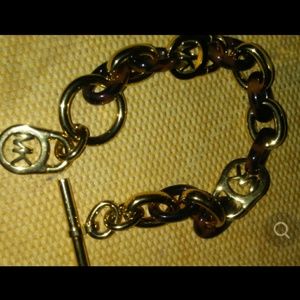 Michael Kors gold and tortoise Bracelet